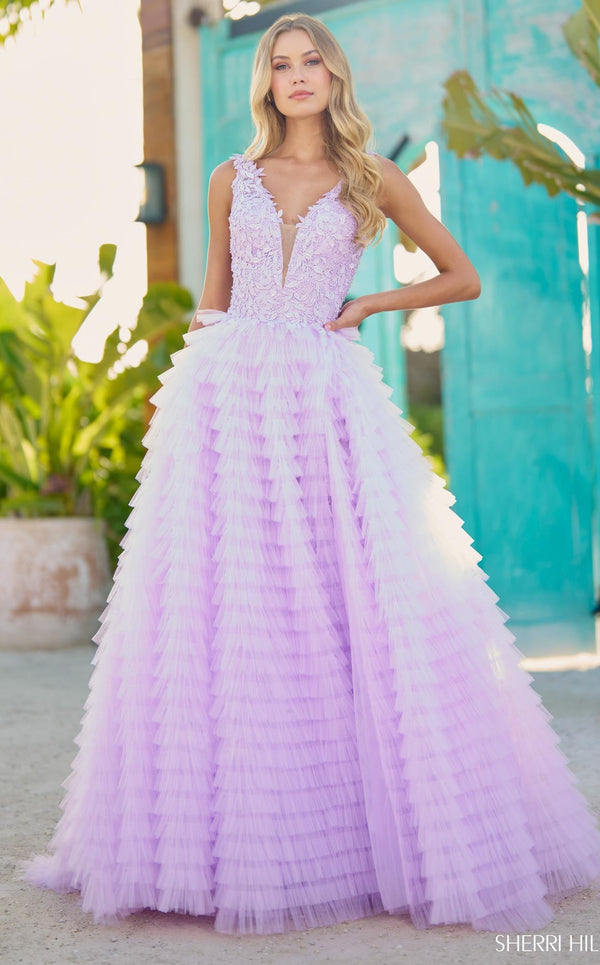 Sherri Hill 56086 Lilac