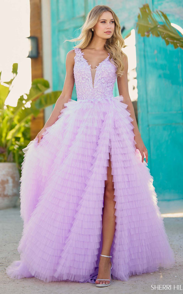 Sherri Hill 56086 Lilac