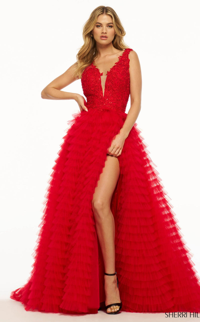 Sherri Hill 56086 Red