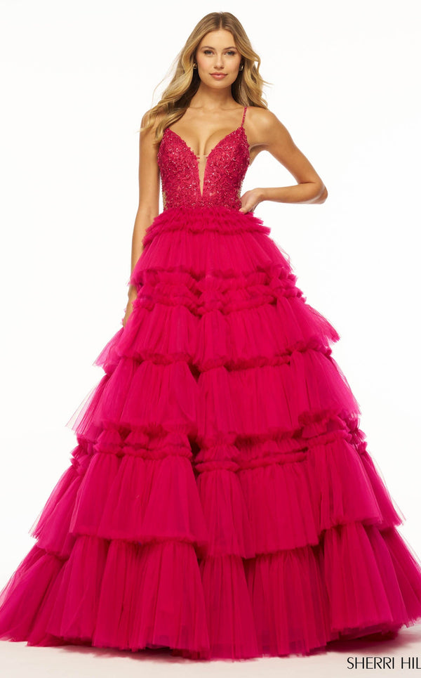 Sherri Hill 56102 Magenta