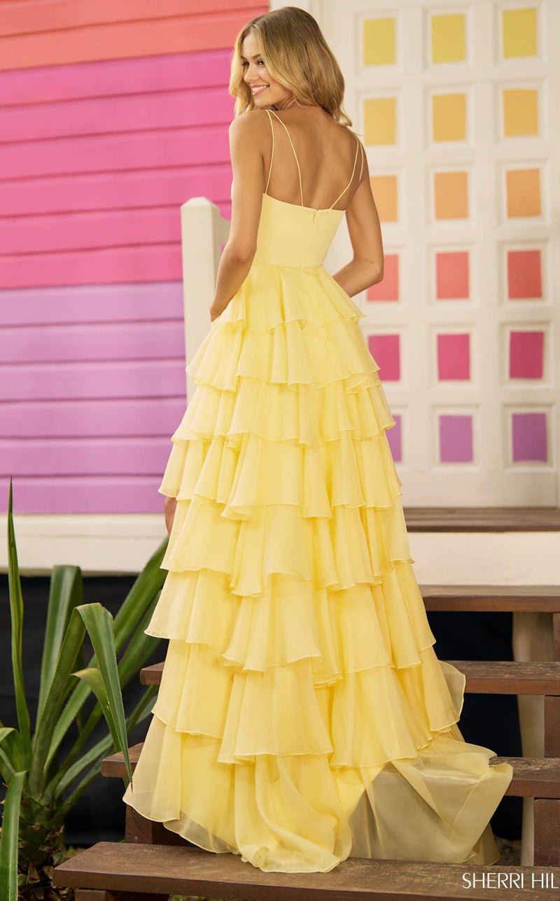 Sherri Hill 56108 Yellow