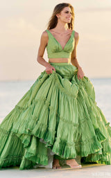 Sherri Hill 56125 Chartreuse