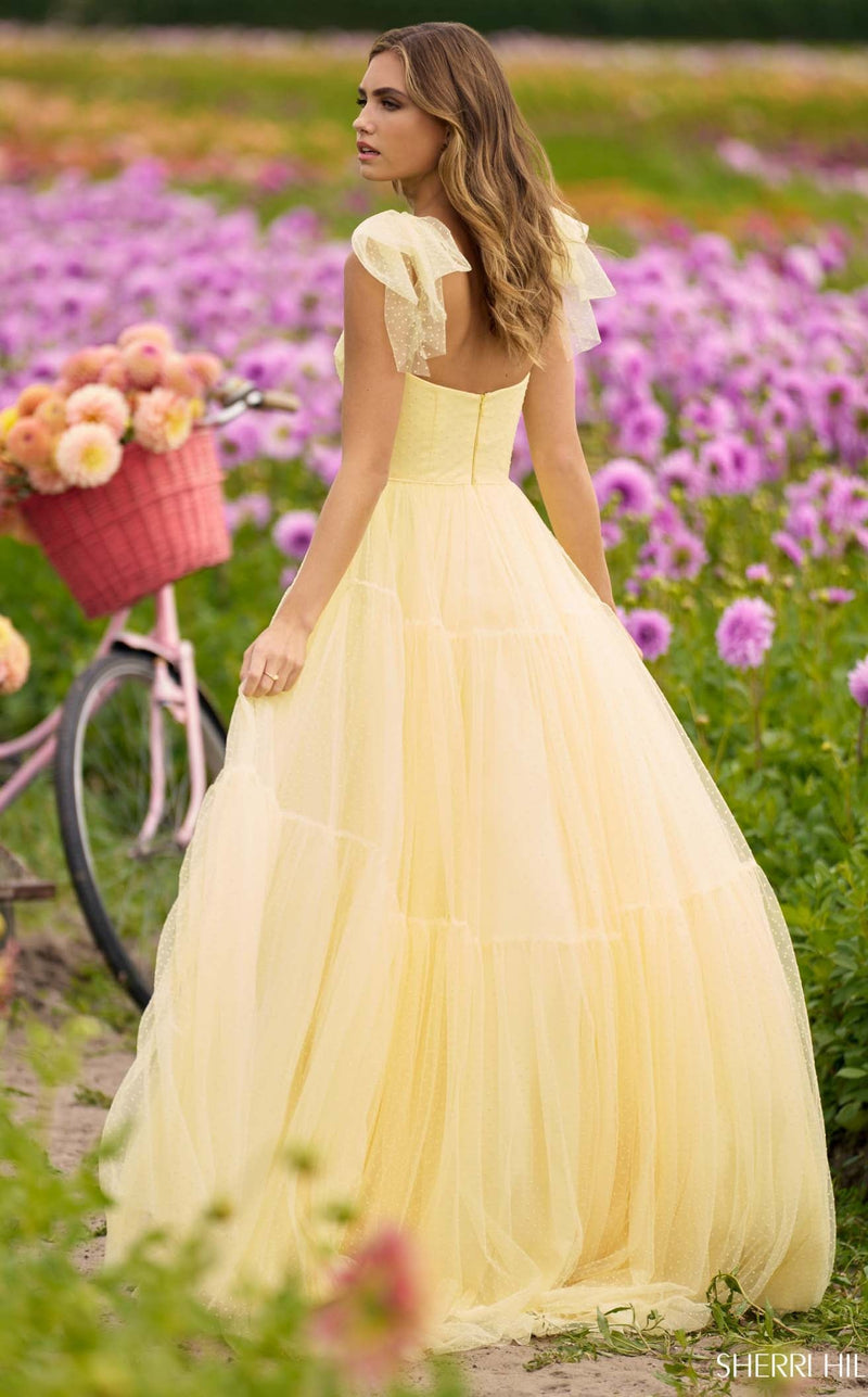 Sherri Hill 56126 Yellow