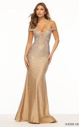 Sherri Hill 56129 Silver