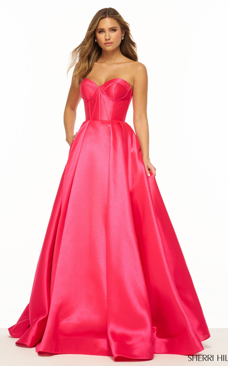 Sherri Hill 56133 Fuchsia