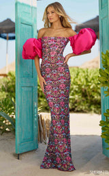 Sherri Hill 56150 Pink-Fuchsia