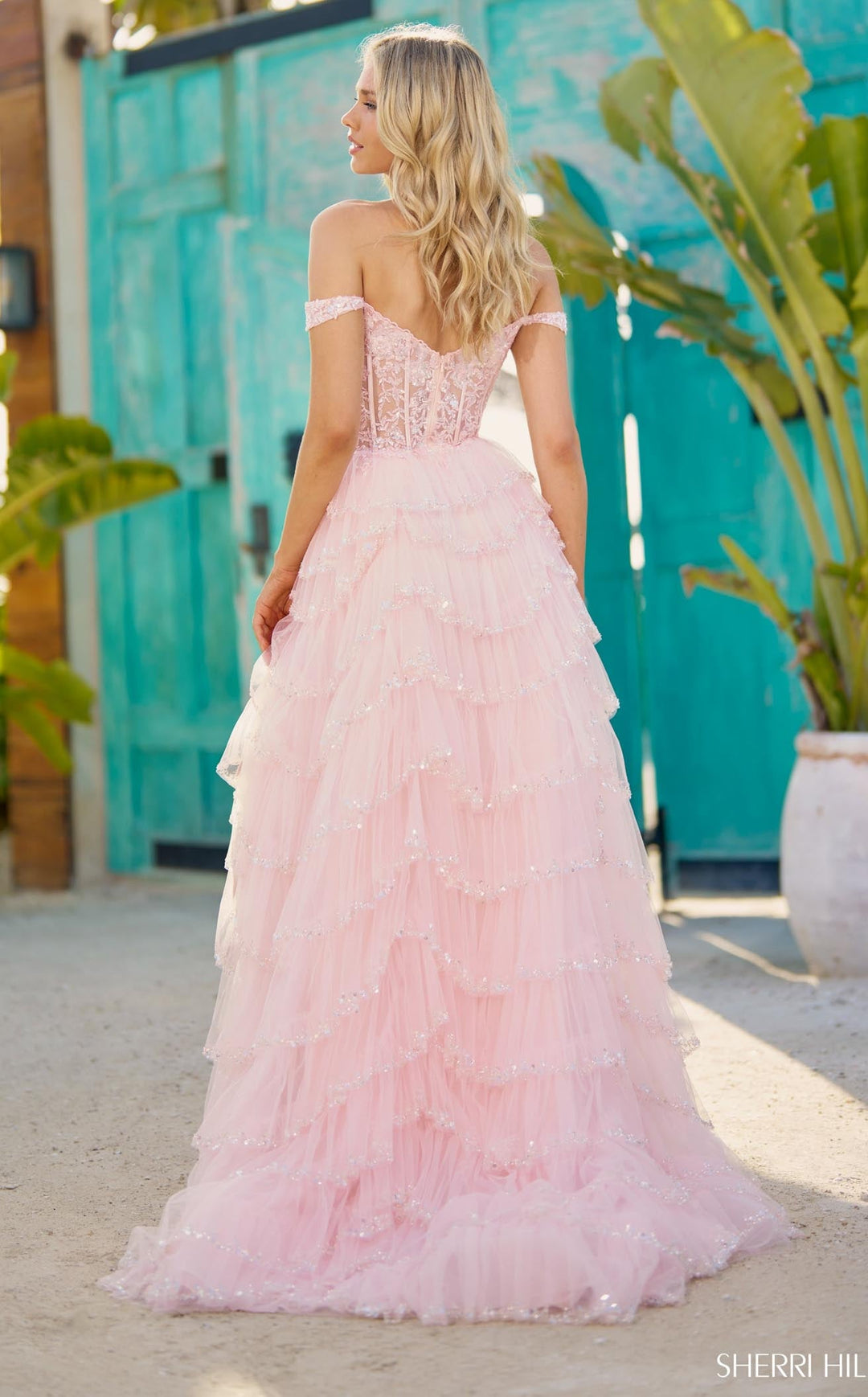 Sherri Hill 56157 Blush