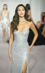 Sherri Hill 56165 Silver