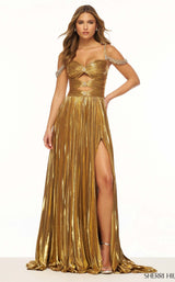 Sherri Hill 56187 Gold