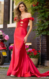 Sherri Hill 56200 Red/Red