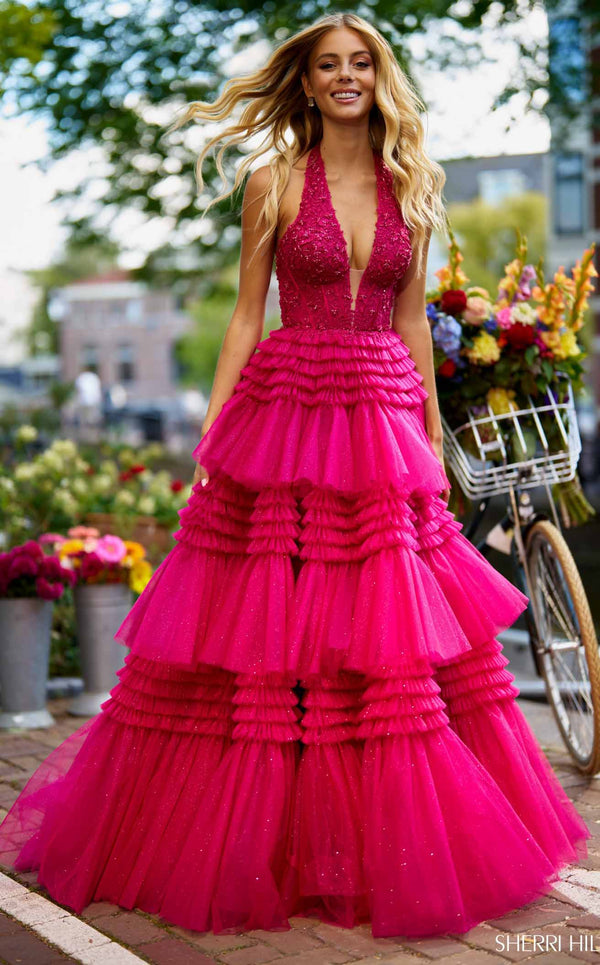 Sherri Hill 56206 Magenta