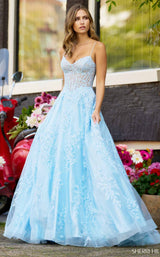 Sherri Hill 56211 Light Blue