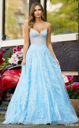 Sherri Hill 56211 Light Blue