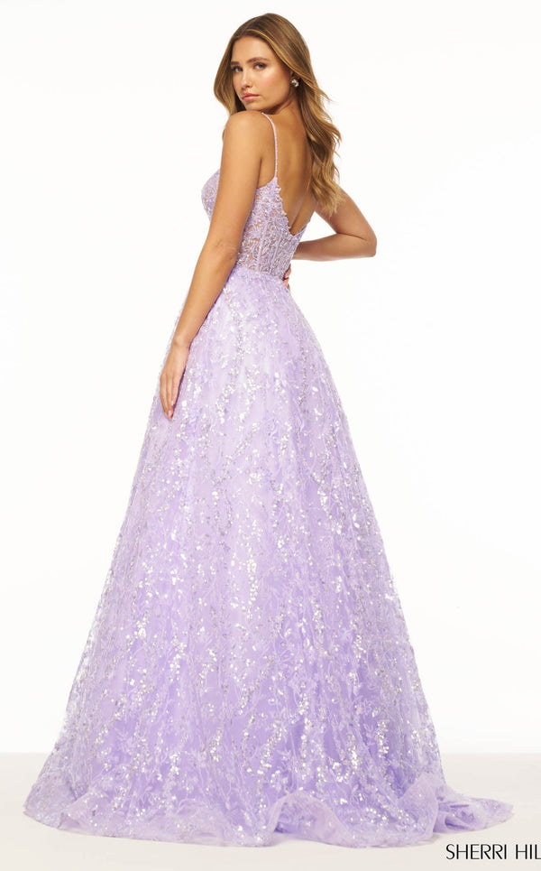 Sherri Hill 56212 Lilac