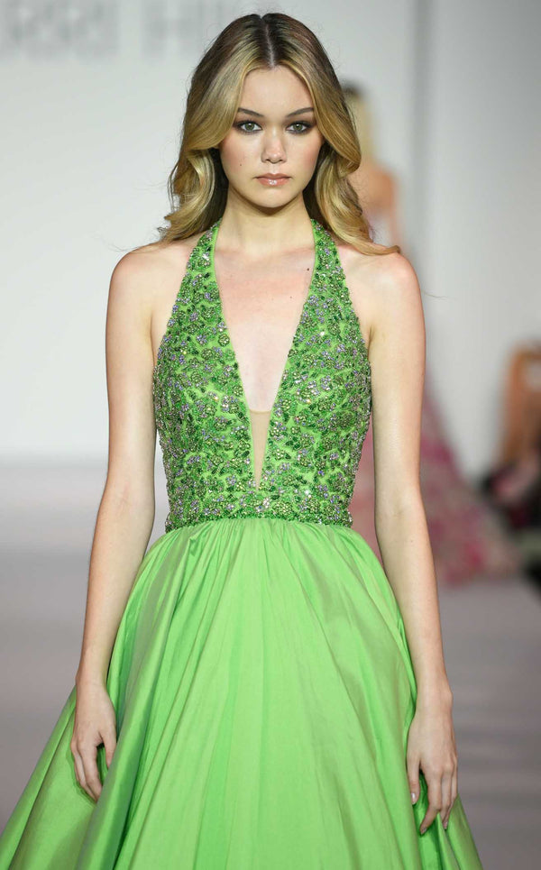 Sherri Hill 56213 Chartreuse