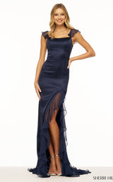 Sherri Hill 56228 Navy