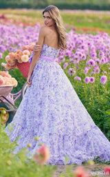 Sherri Hill 56243 Lilac Print