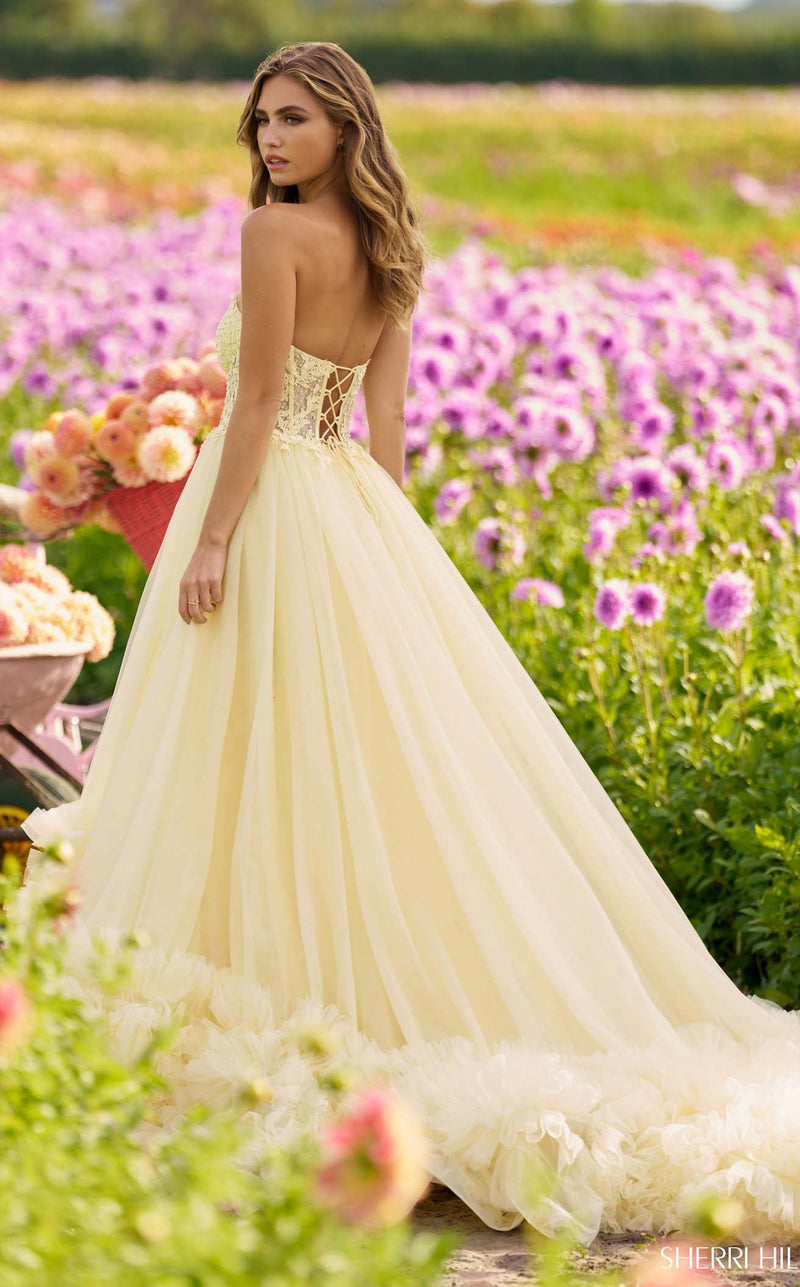 Sherri Hill 56270 Yellow