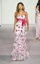 Sherri Hill 56321 Pink Print
