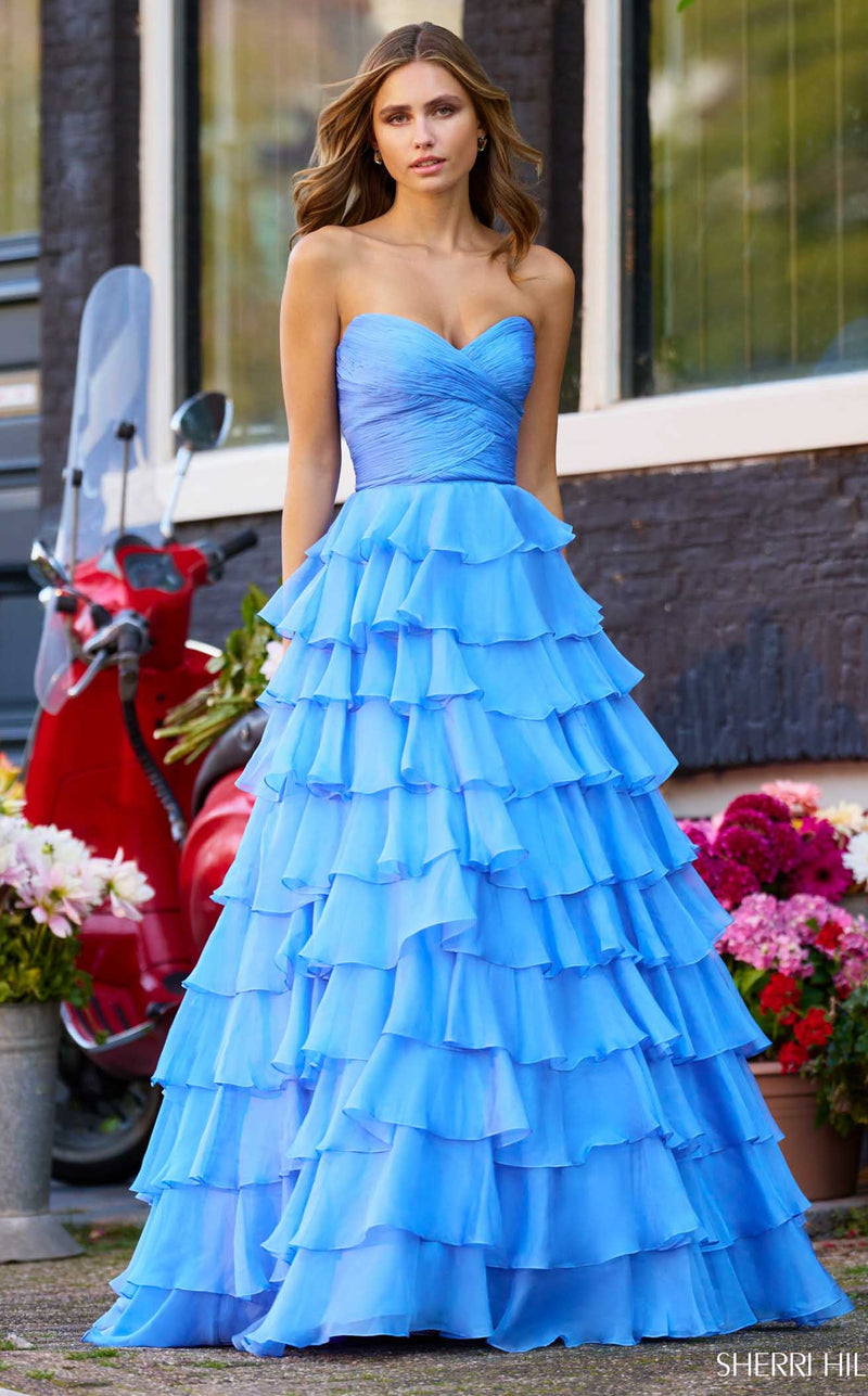 Sherri Hill 56346 Periwinkle