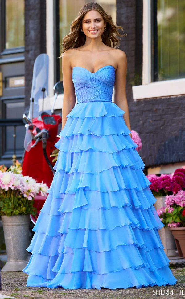 Sherri Hill 56346 Periwinkle