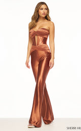 Sherri Hill 56402 Jumpsuit Copper