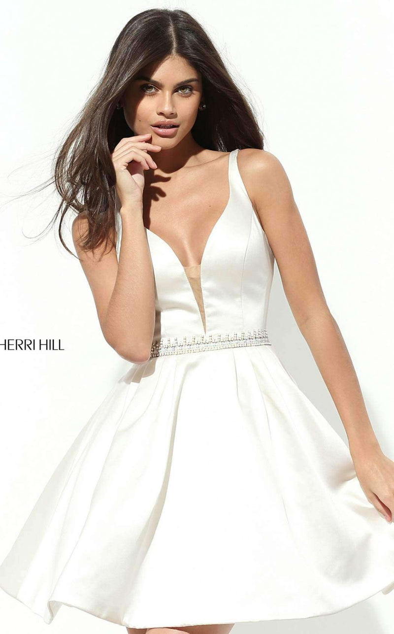 Sherri Hill 50495 Ivory