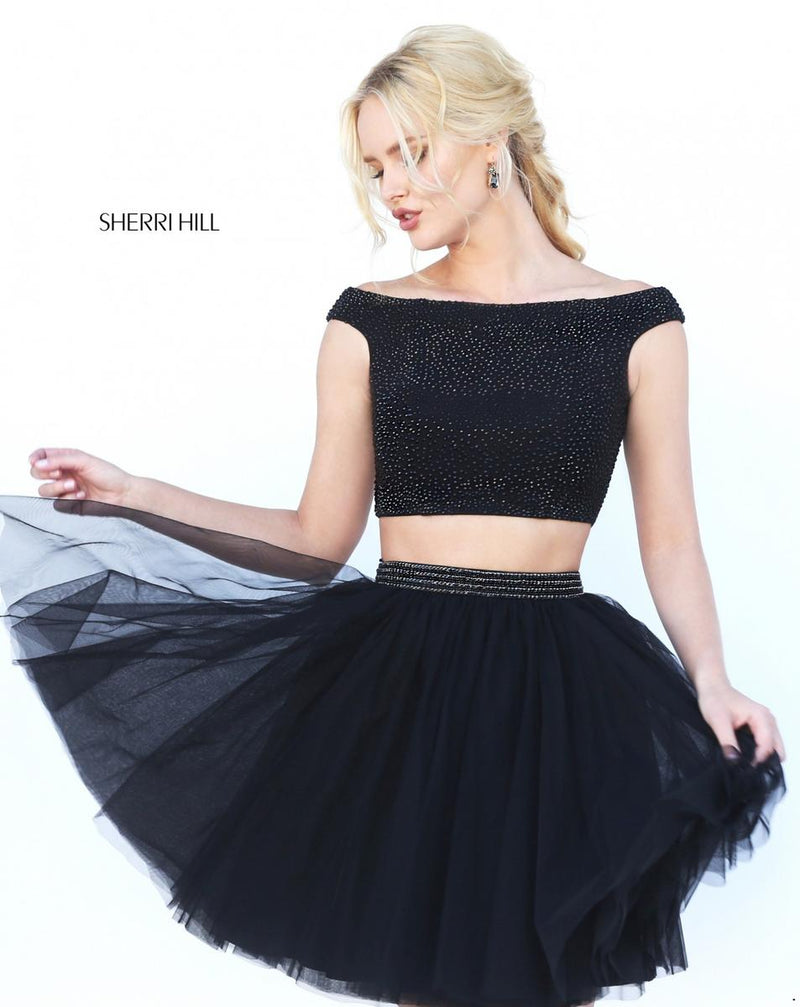 Sherri Hill 50497 Black