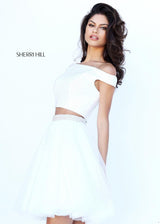 Sherri Hill 50497 Ivory