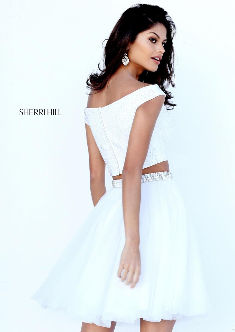 Sherri Hill 50497 Ivory