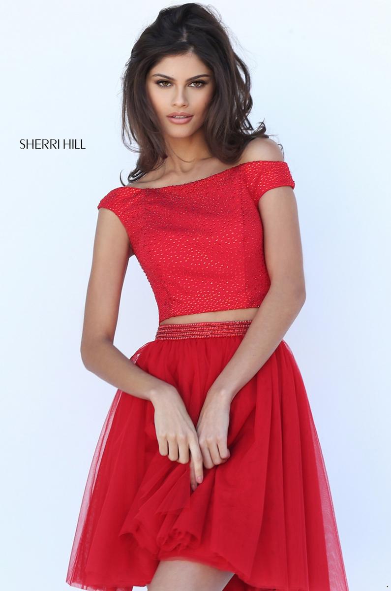 Sherri Hill 50497 Red