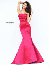 Sherri Hill 50543 Dark Fuchsia