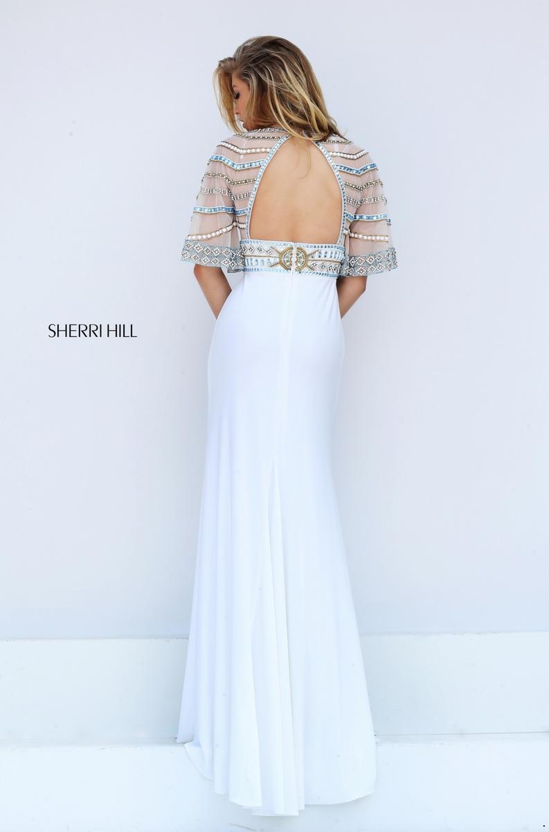 Sherri Hill 50591 Ivory/Multi