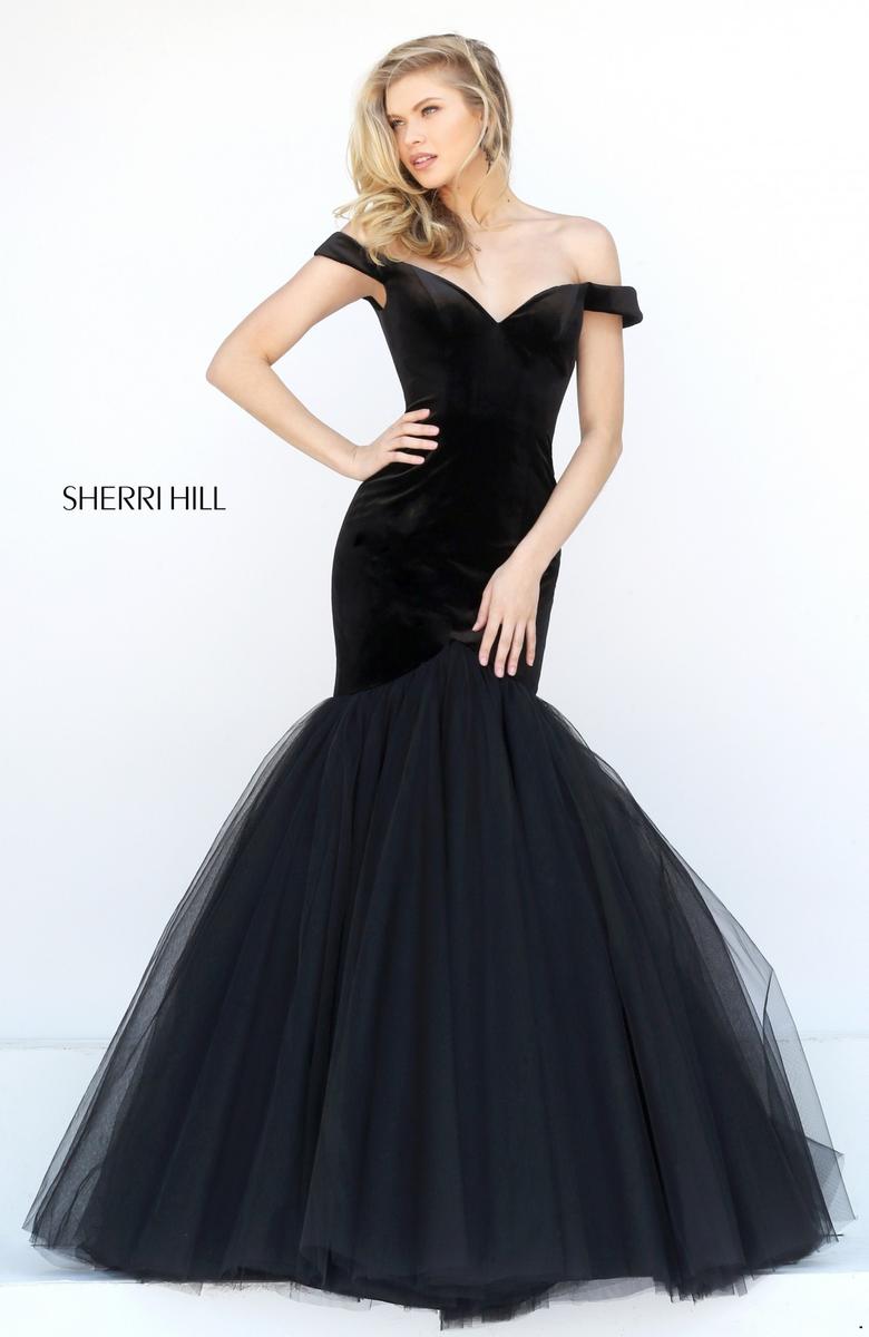Sherri Hill 50717 Black