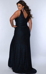 Sydneys Closet SC7376 Blue/Black