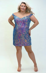 Sydneys Closet SC8129 Steel Blue