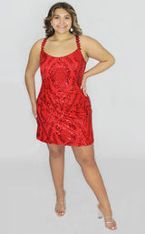 Sydneys Closet SC8136 Red
