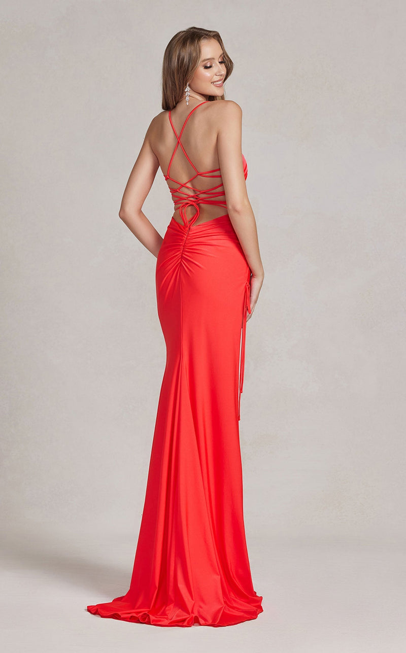 Nox Anabel T1140 Prom Dress - Apple-Red | NewYorkDress Nox Anabel T1140 Prom Dress - Apple-Red | NewYorkDress