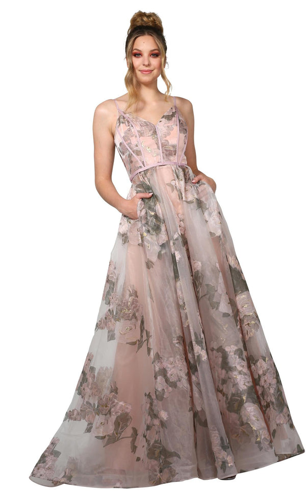 Tina Holly Couture TA616 Floral-Pink