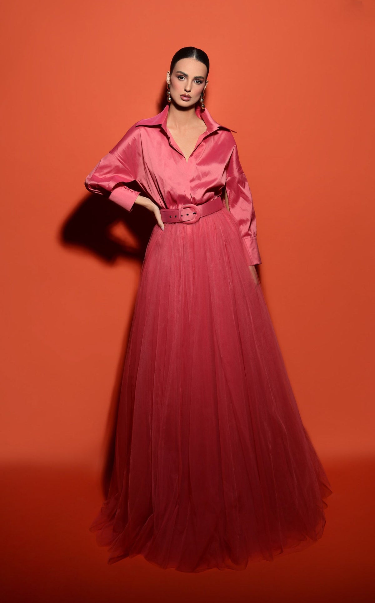 tarik ediz long sleeve dress Tarik Ediz 98405CL Dress