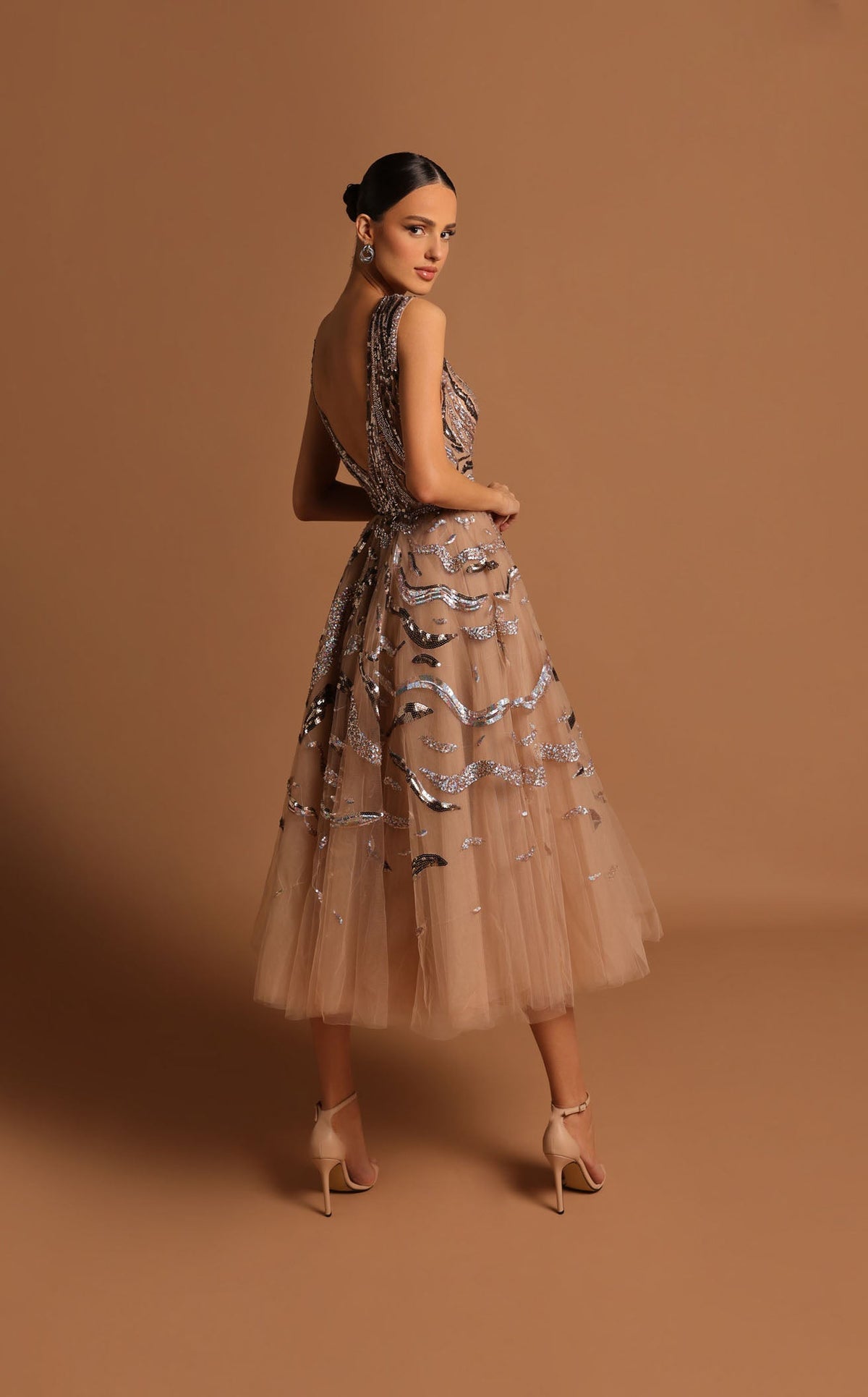 美品 リムアーク Neck design box dress 36 Neck design box dress(505450385) | リムアーク(RIM.ARK) - d