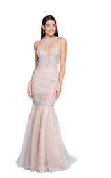 Terani 1811P5217 Silver/Nude