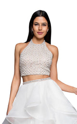 Terani 1811P5703 Ivory/Nude