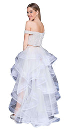 Terani 1811P5715 Ivory/Nude