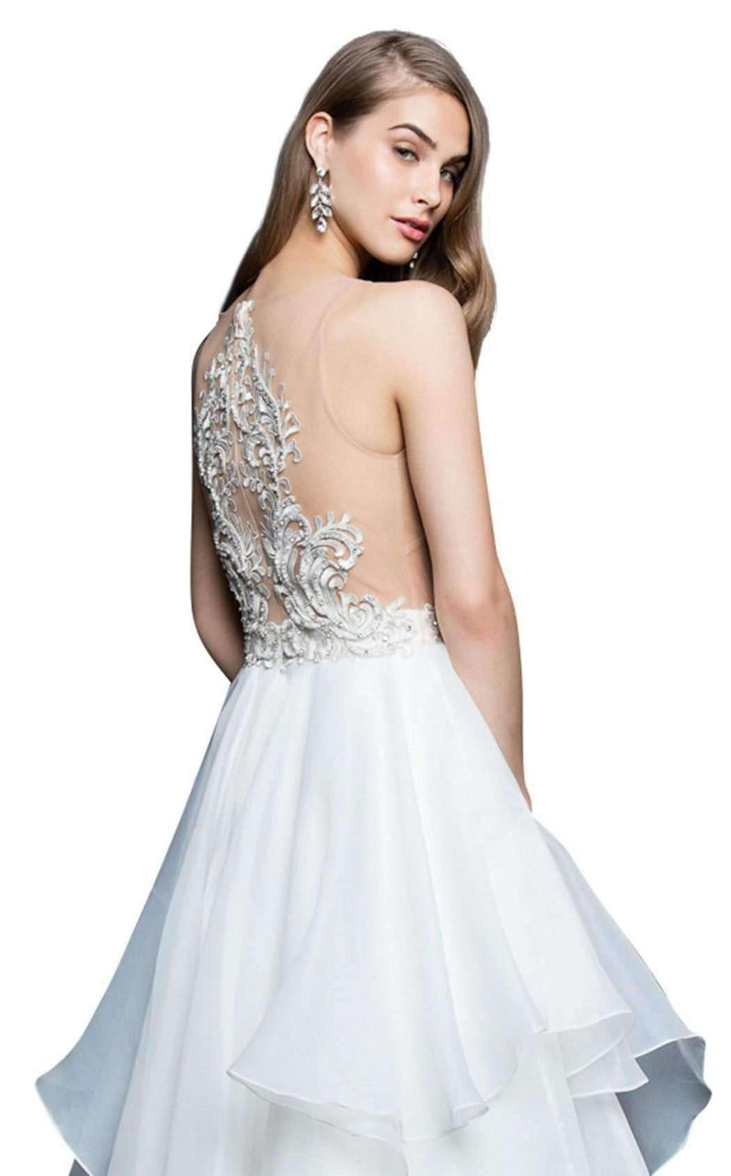 Terani 1811P5816 Ivory/Nude