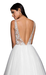 Terani 1811P5824 Ivory/Nude