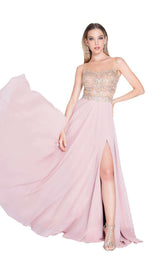 Terani 1812P5376 Blush