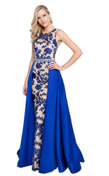 Terani 1812P5387 Royal/Nude