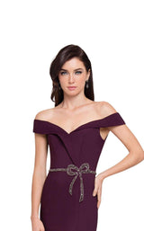 Terani 1813E6385 Plum