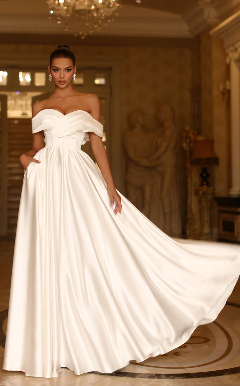 Tina Holly Couture TE207W Pure White